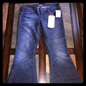 NWT LUCKY Zoe Midrise SLIM Bell Bottom Jeans NEW
